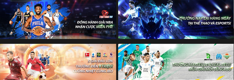 Khuyến mại thể thao JBO