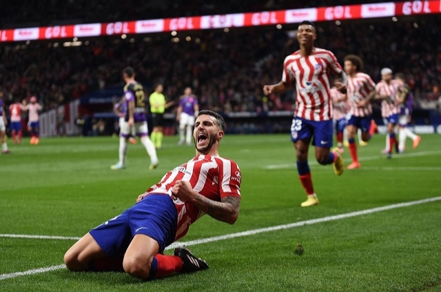 Valladolid nhận trận thua thứ 2 trước Atletico Madrid mùa giải này